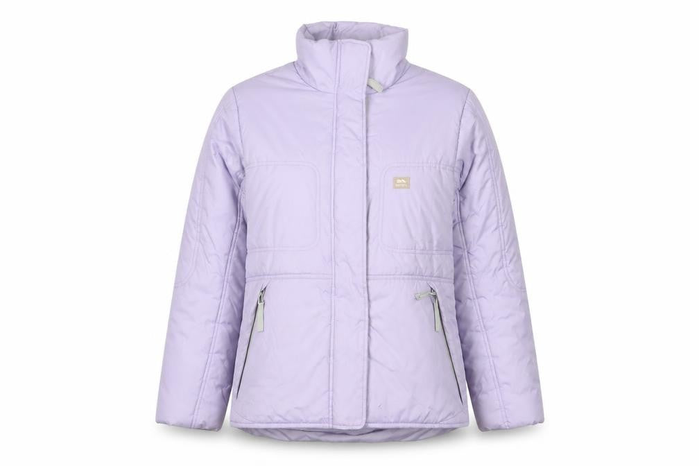 Trespass Women Purple M Windproof Padded Ski Jacket Zip Pockets