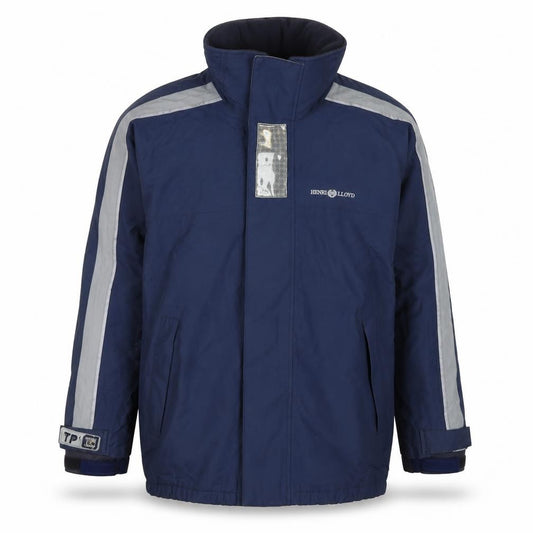 Henri Lloyd Boys Blue XL Ski Jacket Waterproof Reflective Full Zip