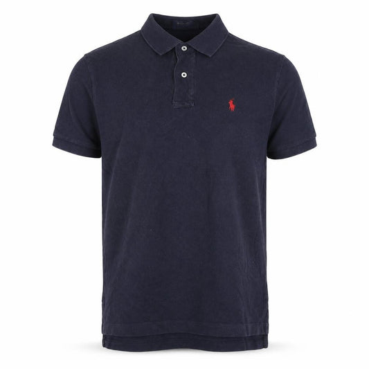 Polo Ralph Lauren Men’s Blue S Classic Cotton Pique Logo Polo Shirt