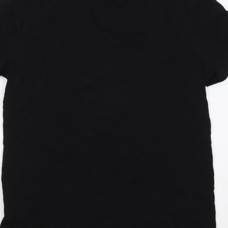 /STAY Women's Black S Graphic Jersey Short Sleeve T-Shirt