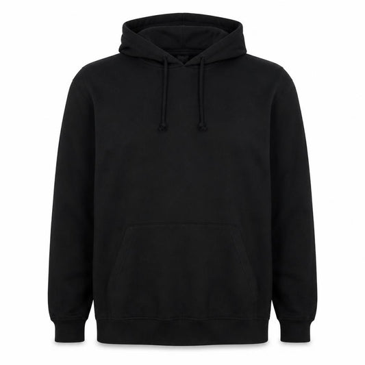 Brave Soul Men’s Black L Pullover Hoodie Drawstring Pocket
