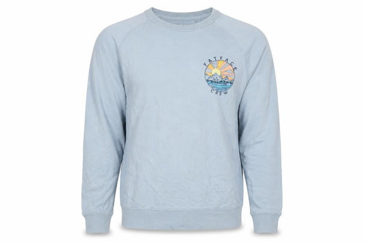 FatFace Men’s Blue S Graphic Logo Crew Neck Pullover Sweatshirt
