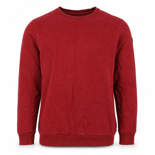 Paul & Shark Men’s Red XL Crew Neck Cotton Pullover Sweatshirt Logo