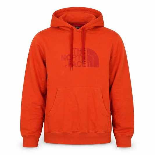 The North Face Men’s Orange M Pullover Logo Hoodie