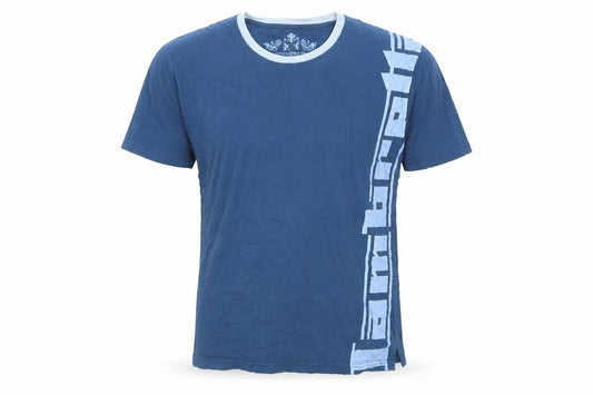 Firetrap Men’s Blue Medium Graphic Print Crew Neck Short Sleeve T-Shirt