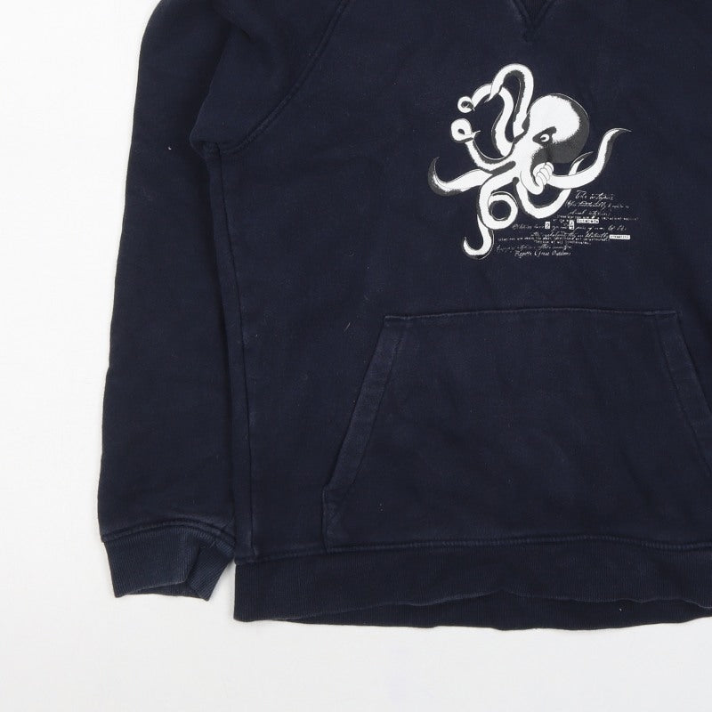 Regatta Boys Navy Octopus Graphic Pullover Hoodie 11-12 Years