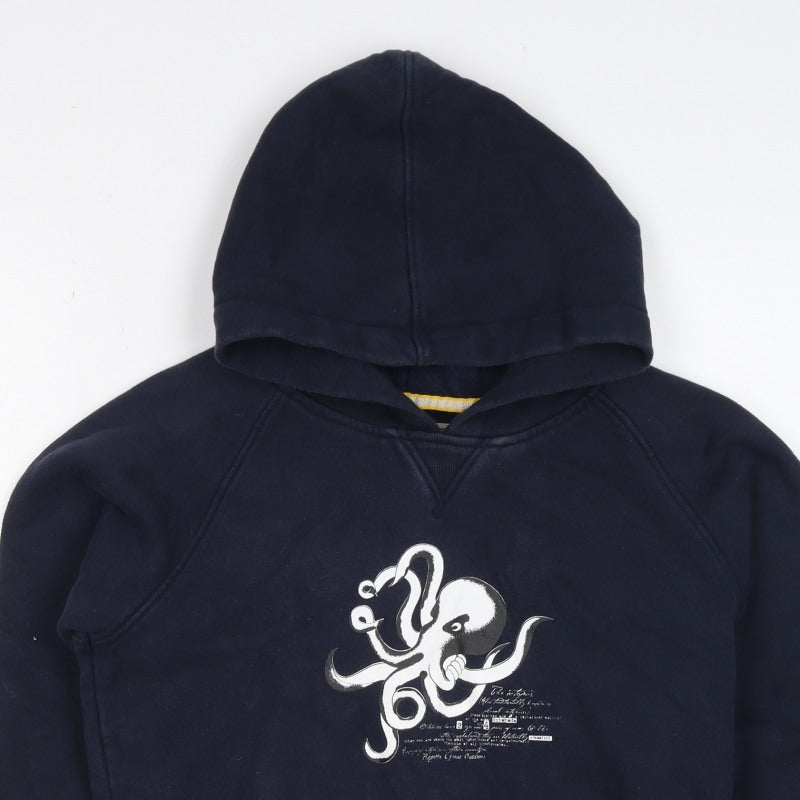 Regatta Boys Navy Octopus Graphic Pullover Hoodie 11-12 Years