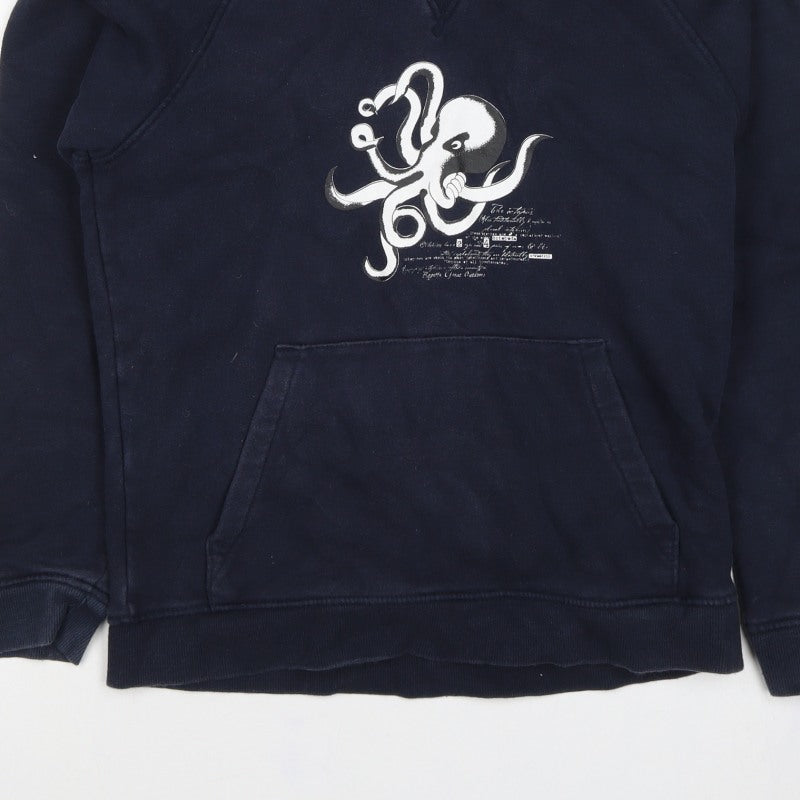 Regatta Boys Navy Octopus Graphic Pullover Hoodie 11-12 Years