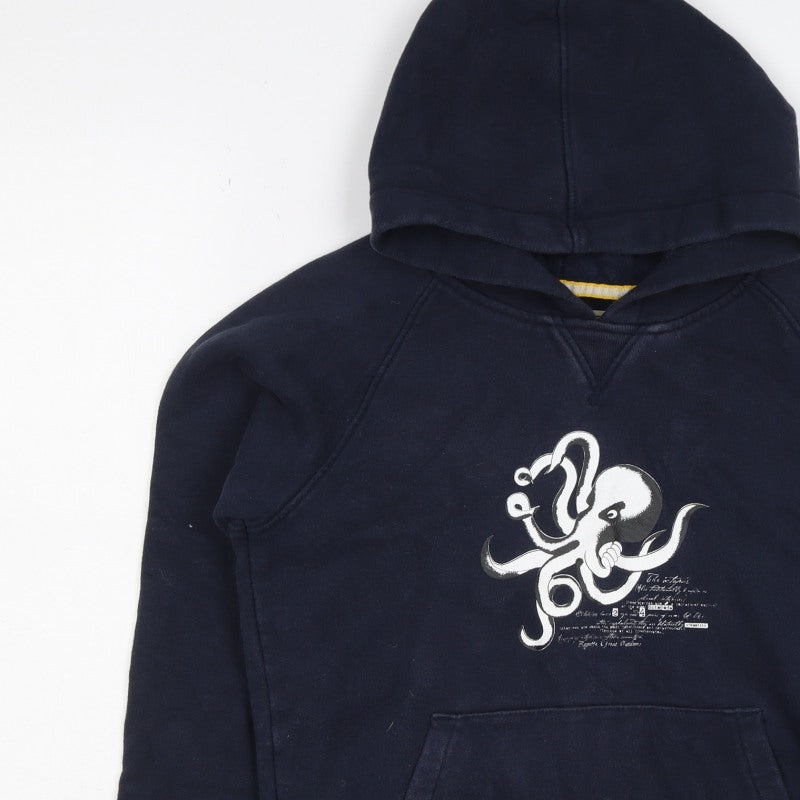 Regatta Boys Navy Octopus Graphic Pullover Hoodie 11-12 Years