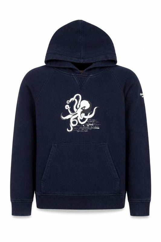Regatta Boys Navy Octopus Graphic Pullover Hoodie 11-12 Years