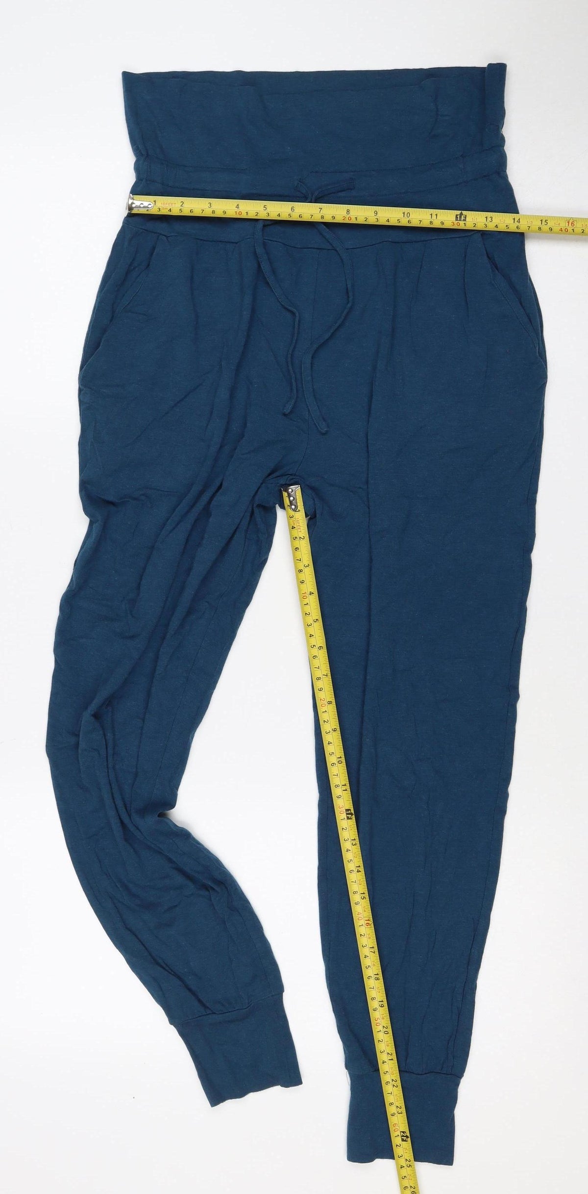 Seasalt Cornwall Women’s Blue UK 12 Drawstring Jogger Trousers