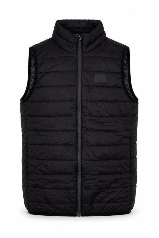 Jack & Jones Boys Black 11-12 Years Puffer Bodywarmer Gilet