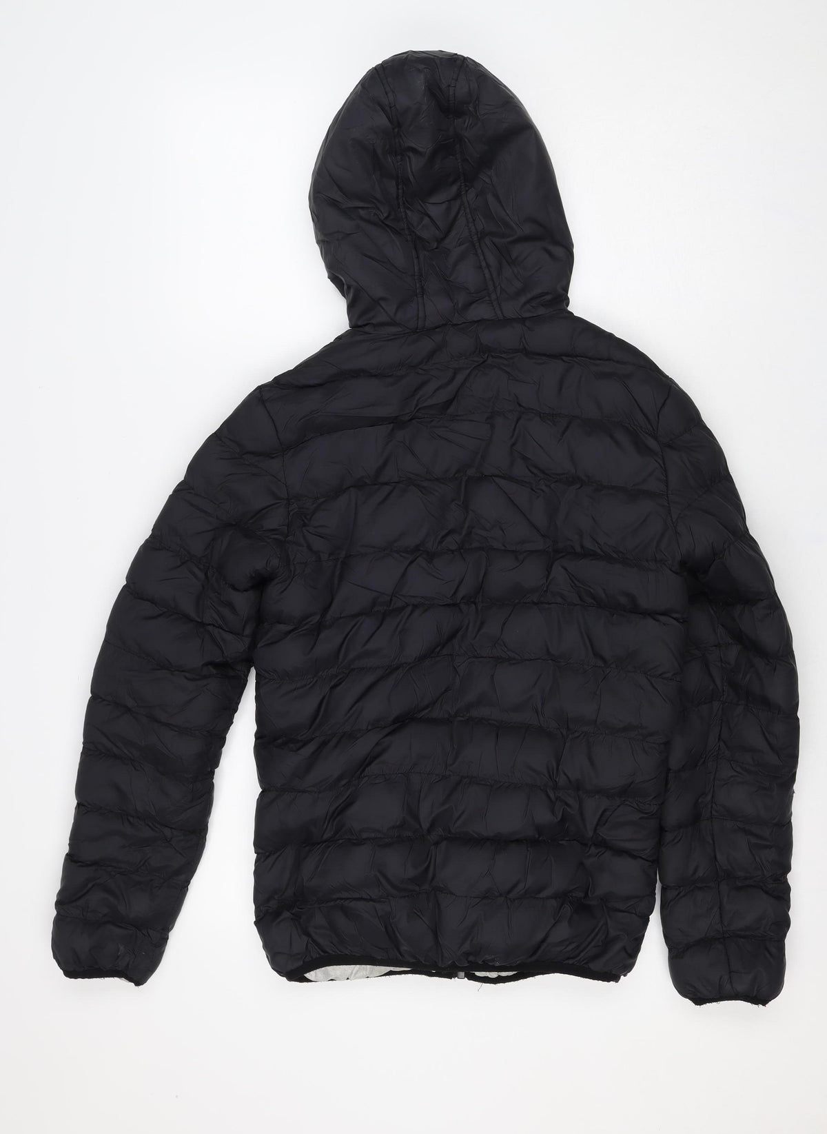 Kings Will Dream Men's Black XS Hooded Quilted Puffer Jacket