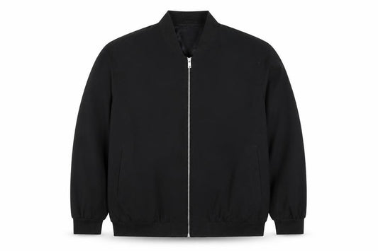 Marks and Spencer Men Black 2XL Bomber Jacket Water Resistant