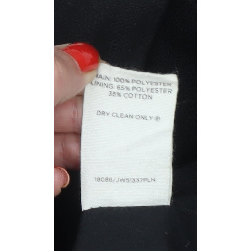 Glassons Women Black UK 8 Long 2 Button Notch Lapel Blazer Jacket