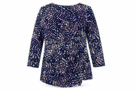 Roman Women’s Multicoloured Size 14 Viscose Animal Print Tunic Blouse