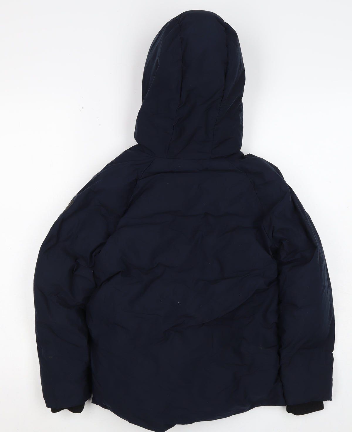 Next Boys Blue 7 Years Hooded Padded Puffer Jacket Full Zip