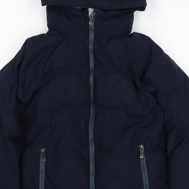 Next Boys Blue 7 Years Hooded Padded Puffer Jacket Full Zip