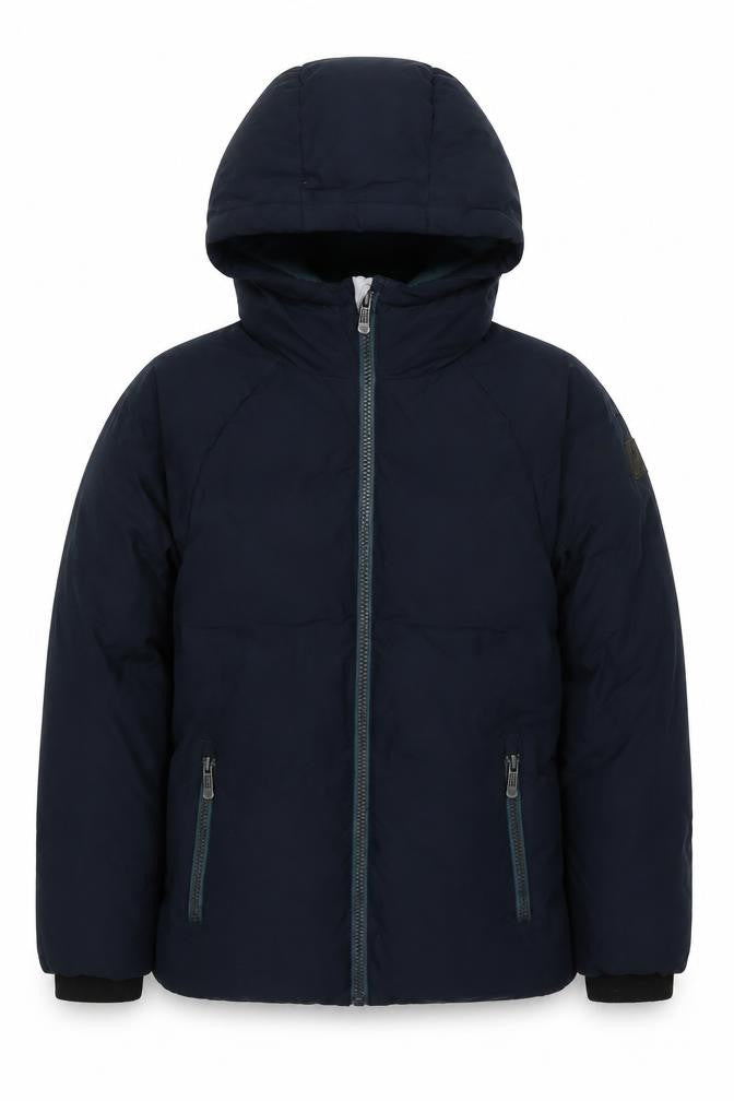 Next Boys Blue 7 Years Hooded Padded Puffer Jacket Full Zip