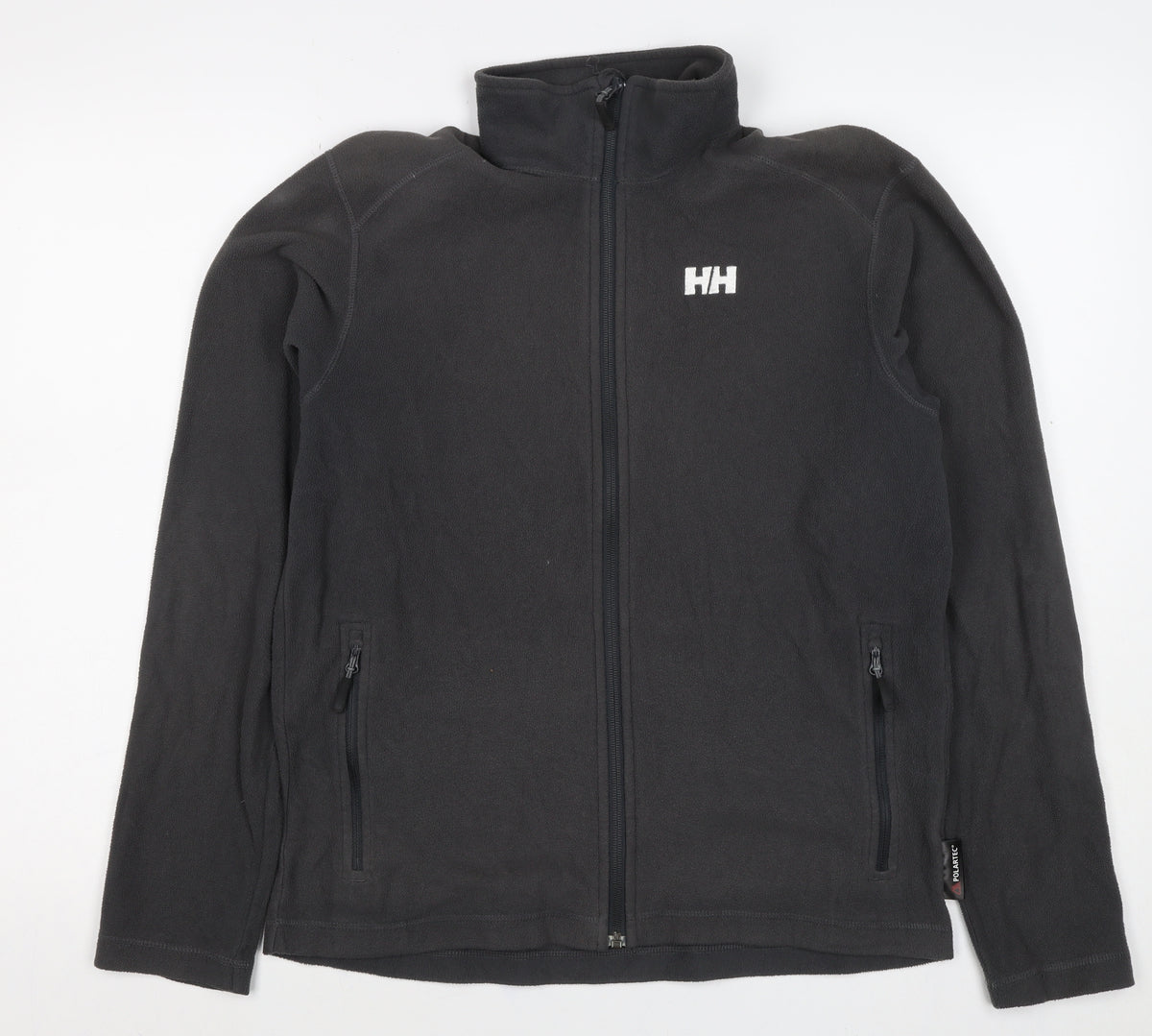 Helly Hansen Men Black Small Fleece Full Zip Outdoor Jacket