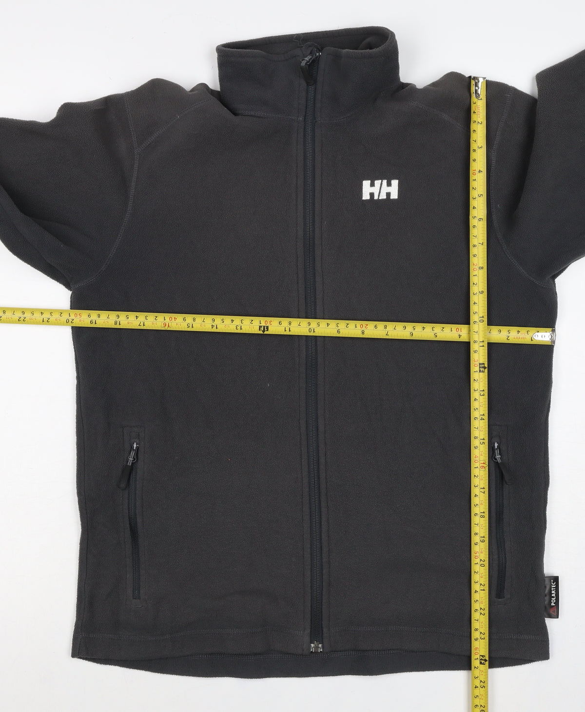 Helly Hansen Men Black Small Fleece Full Zip Outdoor Jacket