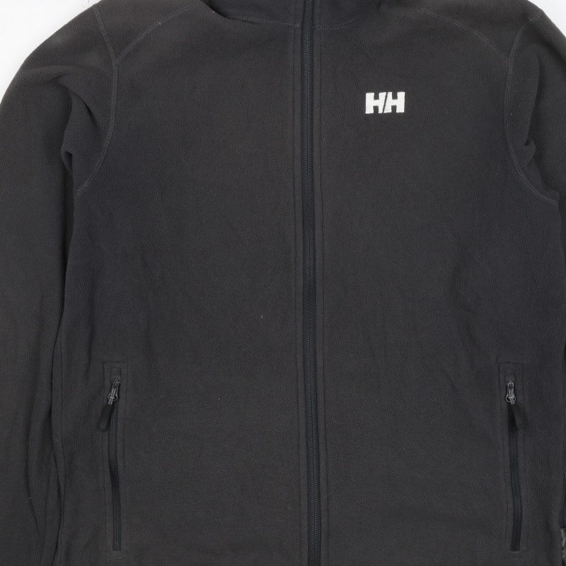 Helly Hansen Men Black Small Fleece Full Zip Outdoor Jacket