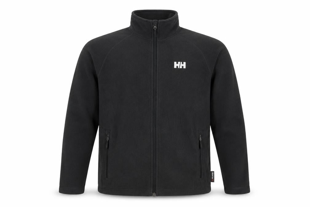 Helly Hansen Men Black Small Fleece Full Zip Outdoor Jacket