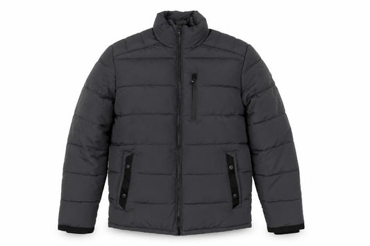 Marks and Spencer Men Black S Puffer Jacket Quilted Insulated