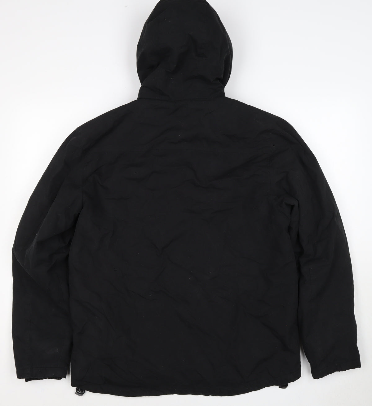 Cherokee Men’s Black M Hooded Full Zip Lined Jacket