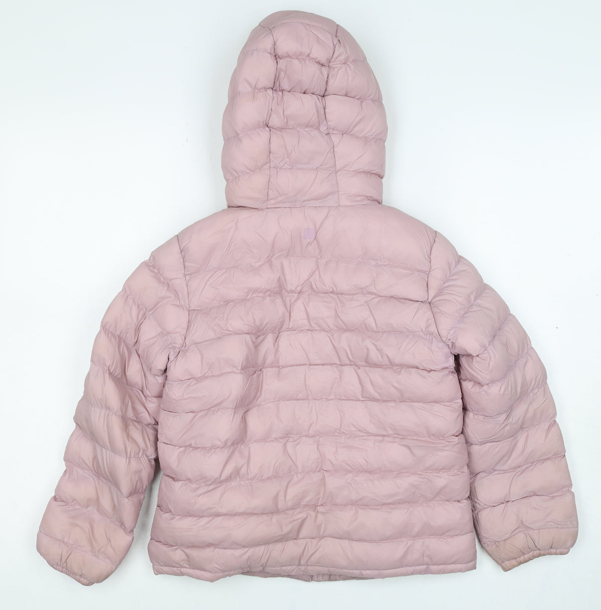 Mountain Warehouse Girls Pink 7-8 Years Hooded Puffer Jacket