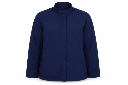 Nike Women's Navy Blue UK 14 Windbreaker Lightweight Full Zip Jacket