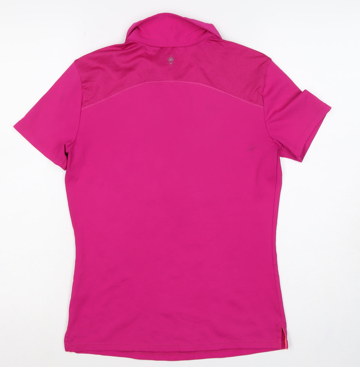 Marks and Spencer Women Pink UK 8 Performance Mesh Golf Polo Top