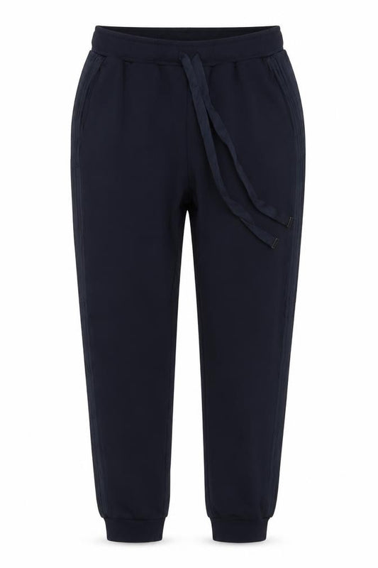 Marks & Spencer Women Blue Size 10 Long Tapered Jogger Trousers