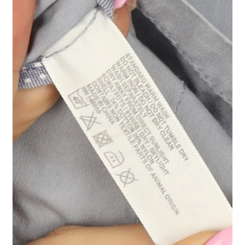 FatFace Women Grey Size 12 Hooded Toggle Parka Jacket