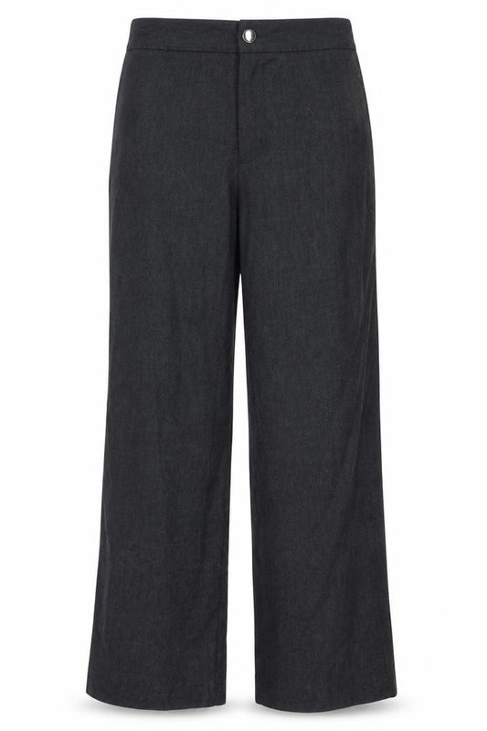 Ted Baker Women Grey UK 12 Tailored Straight Dress Trousers Buttons