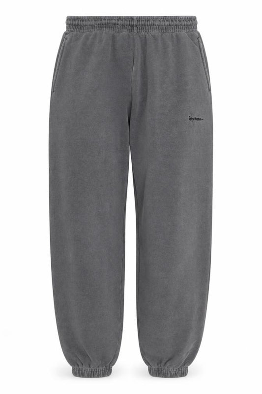 iets frans... Women Grey L Jogger Tapered Drawstring Trousers