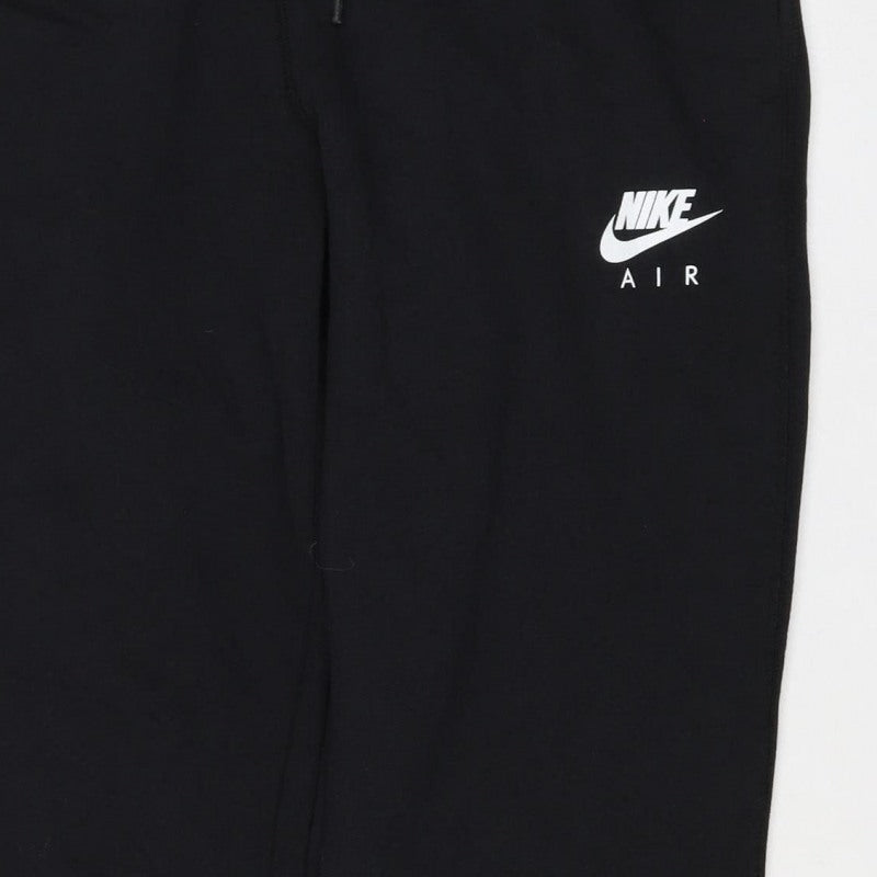 Nike Women’s Black M Air Jogger Sweatpants Drawstring Tapered