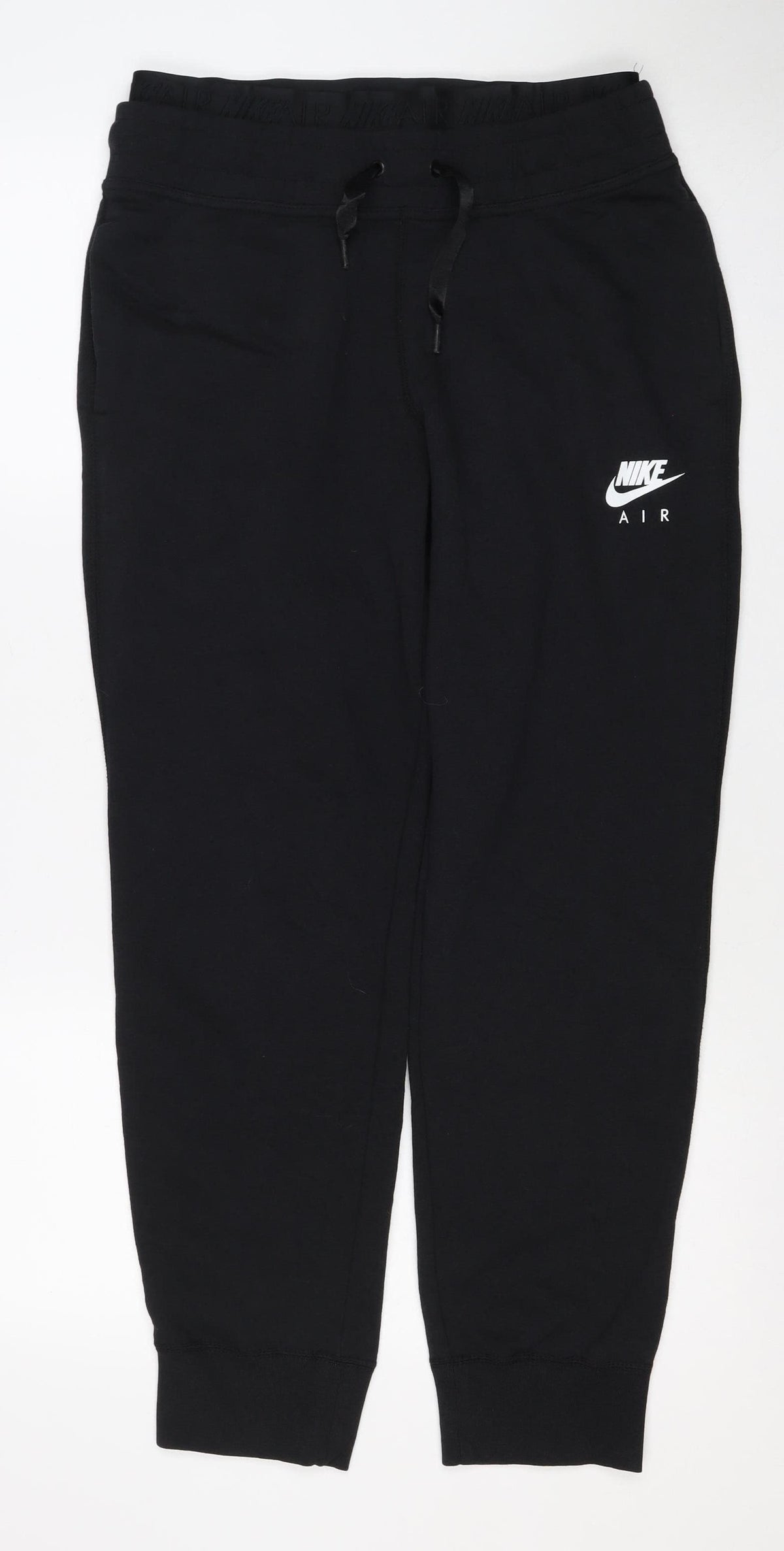 Nike Women’s Black M Air Jogger Sweatpants Drawstring Tapered