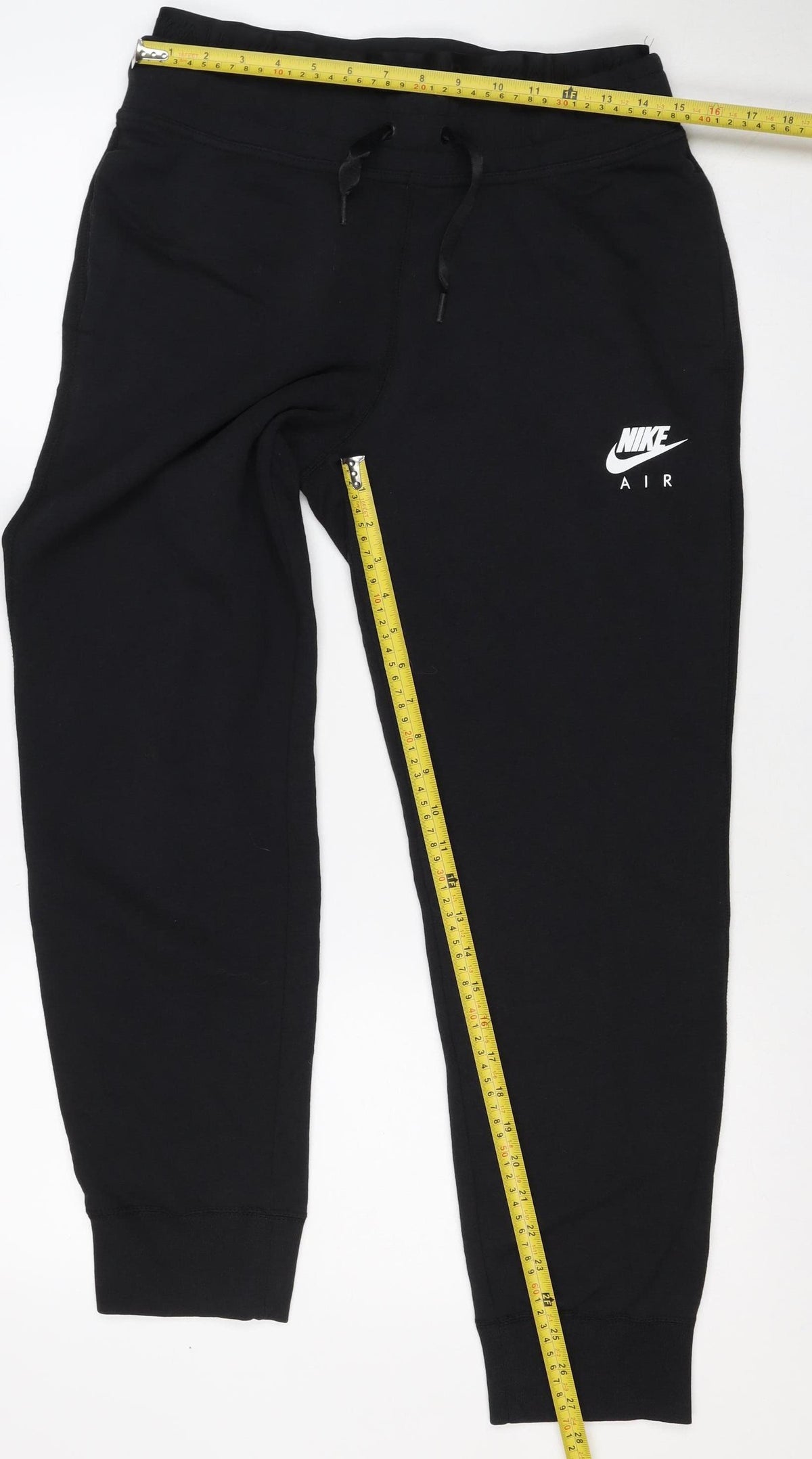 Nike Women’s Black M Air Jogger Sweatpants Drawstring Tapered