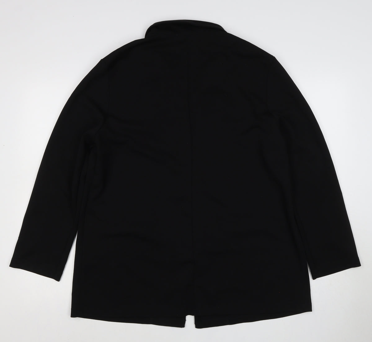 ASOS Design Women’s Black UK 14 Long Single-Breasted Blazer