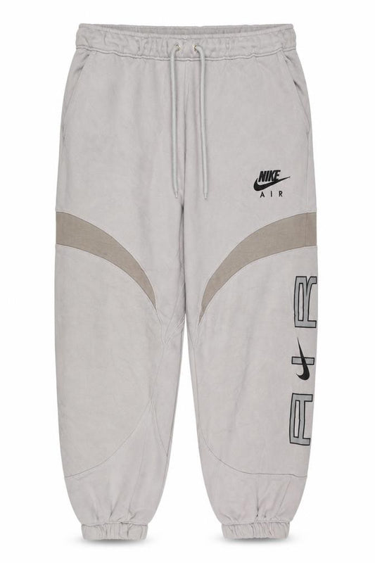 Nike Women Beige S Air French Terry Jogger Sweatpants Drawstring