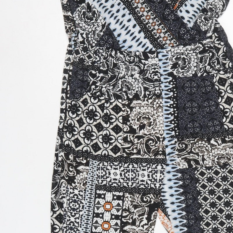 Wallis Petite Women’s Multicoloured UK 8 Patchwork Skinny Jumpsuit