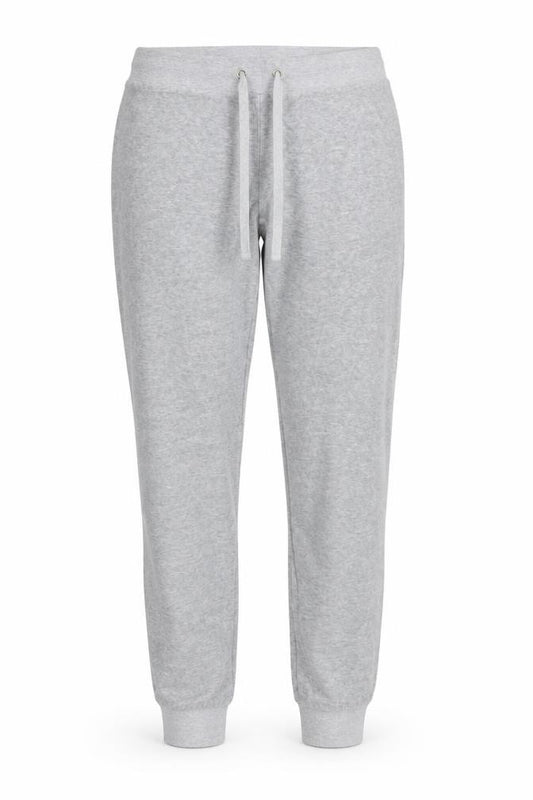 Juicy Couture Women Grey Size S Drawstring Cuffed Sweatpants Joggers