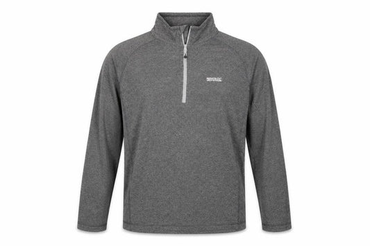 Regatta Men’s Grey XL 1/4 Zip Fleece Sweatshirt Outdoor Walking