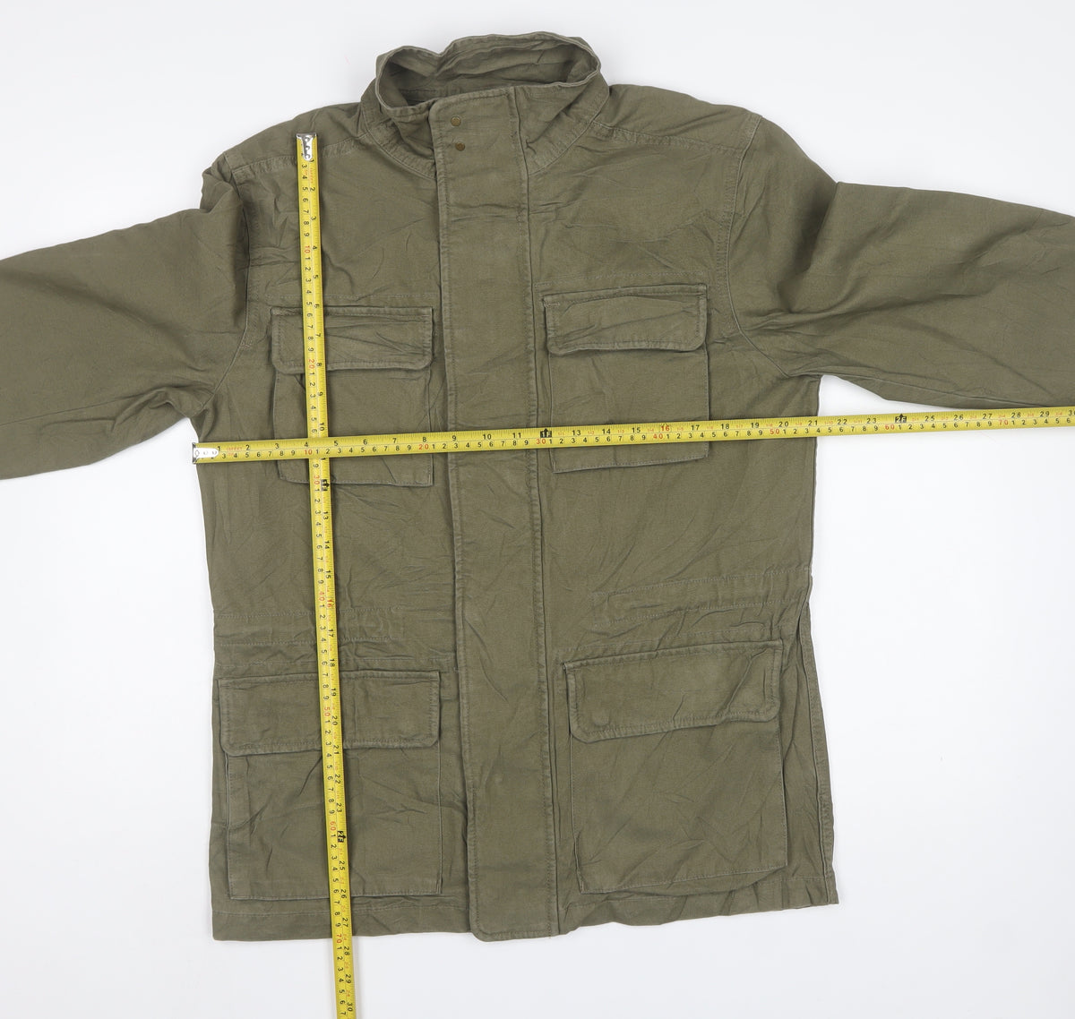 Marks and Spencer Men’s Green M Military Canvas Field Jacket