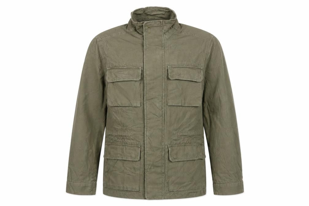 Marks and Spencer Men’s Green M Military Canvas Field Jacket