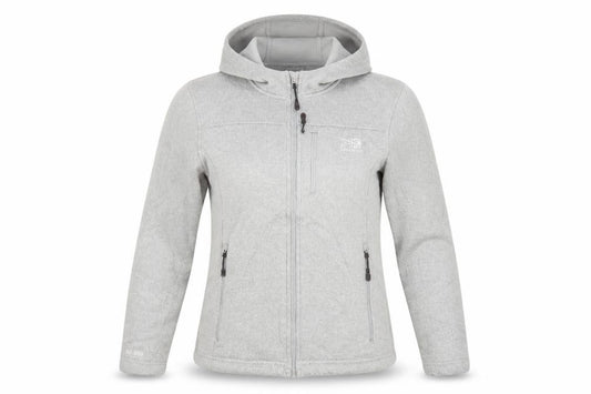 Karrimor Women's Grey UK 14 Hooded Fleece Full Zip Outdoor Jacket