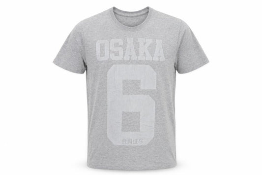 Superdry Men’s Grey Medium Osaka 6 Graphic Print Crew Neck T-Shirt