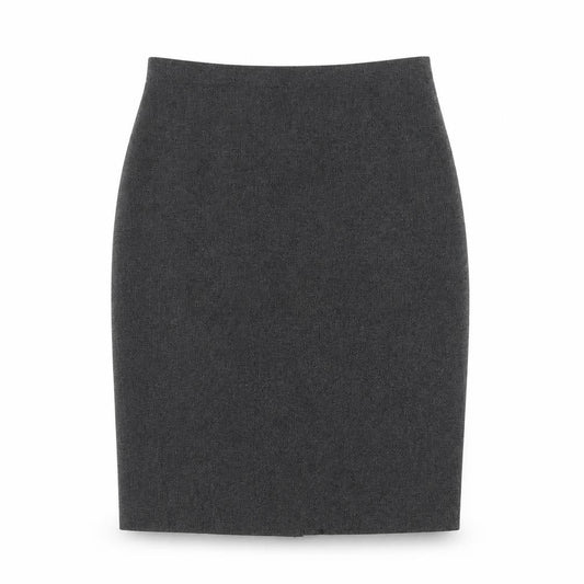 Richards Women’s Grey UK 12 Pencil Knee Skirt Lined Workwear