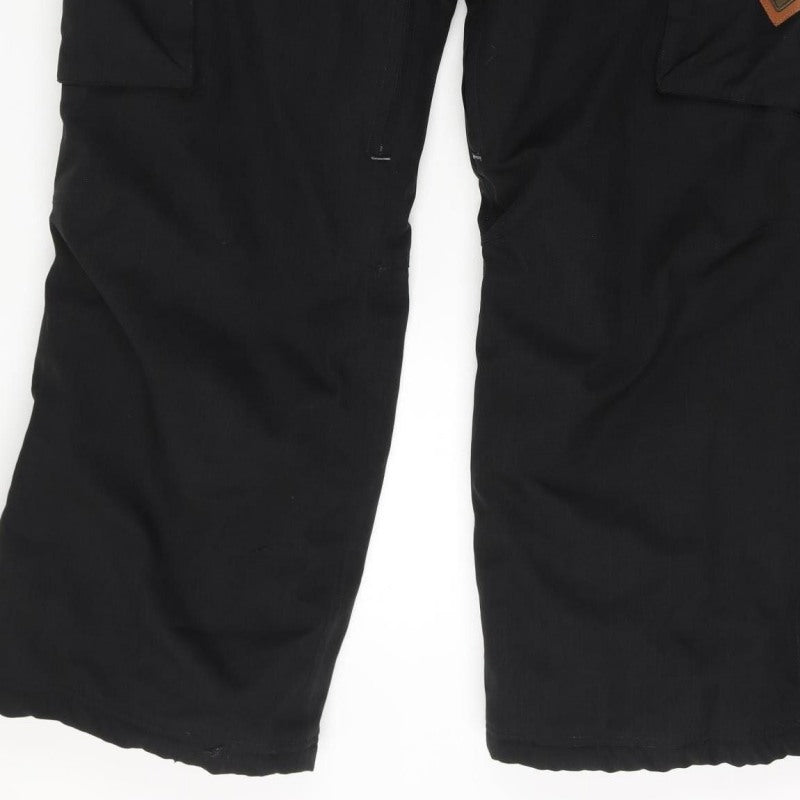 No Fear Men’s Black Large Snow Pants Ski Cargo Trousers